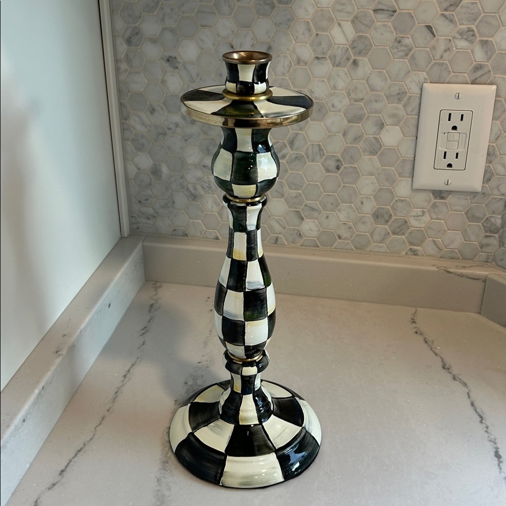 Mackenzie Childs Large Candlestick